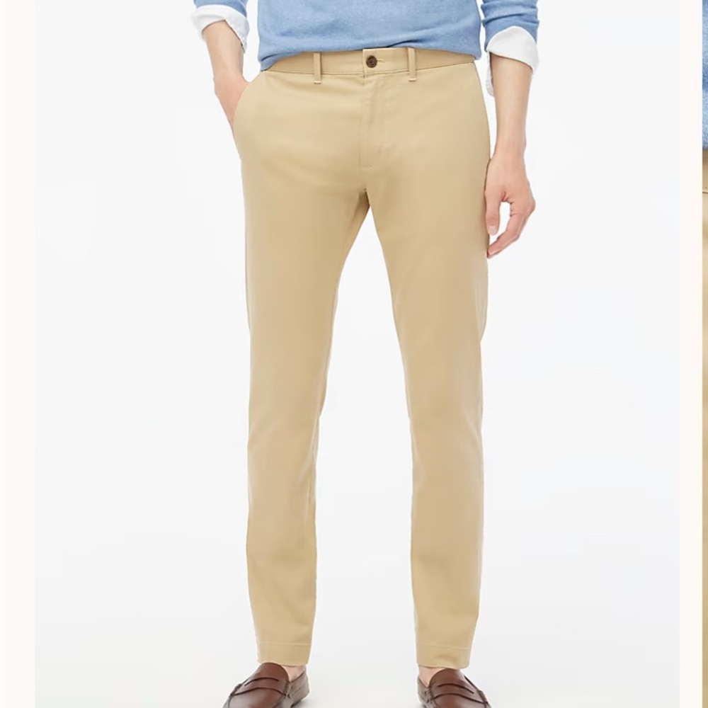 J. Crew Flex Tan Chinos 28x30 Slim